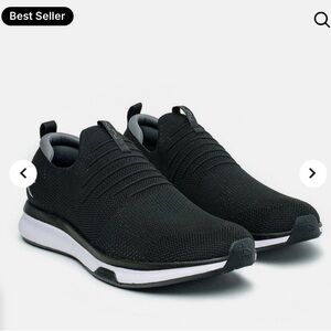 Kuru ATOM‎ Slip-On Black Sneakers size 11 M